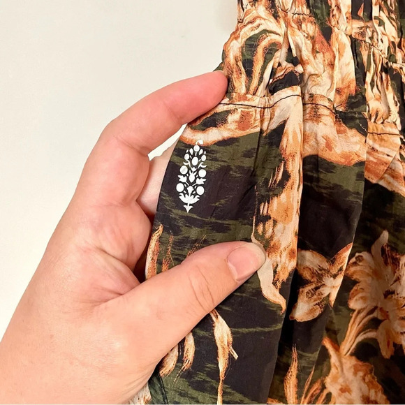 Free People Movement The  Way Home Printed Athletic Shorts - Picture 4 of 7